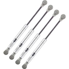 Starseven Dolap Amortisörü, Mutfak Dolabı Kapak Pistonu, 80N, 27CM, Yumuşak Kapanma, Kolay Montaj, 4 Adet