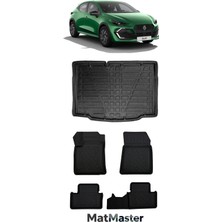 MatMaster Renault Clio 6 2027 Model 5d Premium Ekstra Havuzlu Paspas ve Bagaj Havuzu Set