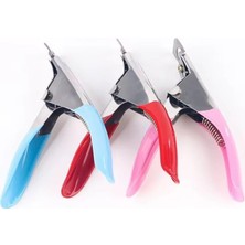 Starseven Profesyonel Tırnak Makası, Paslanmaz Çelik, Gümüş Pembe, Ergonomik Saplı, 7.3 cm Ağız, Ma