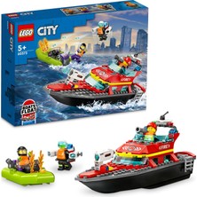 Starseven Lego® City Itfaiye Kurtarma Teknesi 60373-5 Yaş Üzeri Uygulamalı Oyunları Seven Çocuklar Için Oy