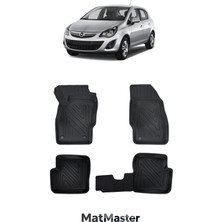 MatMaster Opel Corsa D 2007 Model 5d Premium Ekstra Havuzlu Paspas