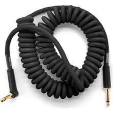 Starseven Mxr DCICB15R Blk Ra Right/straight Coil Kablo (4.5 M)