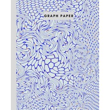 Starseven Independently Published 8" x 10" Graph Paper - Twisted Beehive - 106 Pages - + Orange On White