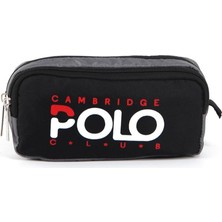 Starseven Cambridge Club Preppy Çift Bölmeli Unisex Çocuk Kalemlik Gri̇