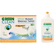 Starseven U Green Clean Green Clean Bulaşık Makinesi Tableti Parlatıcı Seti