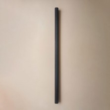 Starseven Toros Çizgili Mat Siyah Dolap Çekmece Kulp 800 mm Uzun Mutfak Gardırop Banyo Kapak Kulbu