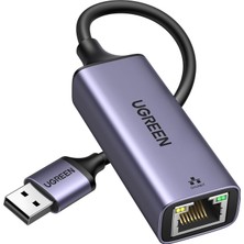 Starseven Ugreen USB - Ethernet Adaptörü, Tak Çalıştır Ethernet Adaptörü, Alüminyum Kabuk, 1gbps Gigabit R