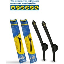 Starseven Ssangyong Rodius Supermute Muz Silecek Bıçağı 2'li Set, 600 mm 450 mm