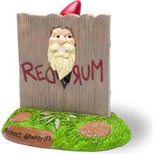 Starseven Bigmouth Inc Shining Gnome Garden Gnome - Alanlar Için Komik Bahçe Cüceleri - Hava Koşullarına