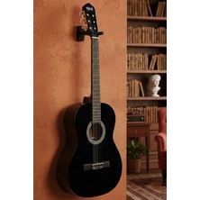 Starseven CG-270BK Siyah Klasik Gitar 4/4 Yetişkin Boy Sap Ayarlı Full Set