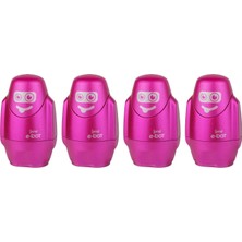 Starseven Serve E-Bot Silgili Kalemtiras Metalik Pembe 4lu Set