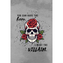 Starseven Independently Published You Can Have The Hero. I Want The Villain. 6x9 Lined For Book Love