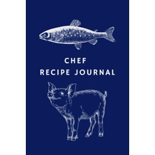 Starseven Chef Recipe Journal: 6x9 In Navy
