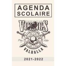 Starseven Agenda Scolaire 2021 2022 Viking: Scandinavian Pray Odin Agenda Journalier Pour Ecoliers Primaire C