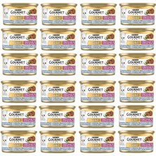 Starseven Gourmet Gold Lezzet Okyanus Balığı & Sebzeli Yaş (24 x 85 Gr)