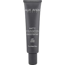 Starseven Alix Avien Uzun Süre Kalıcı Doğal Mat Bitişli E Vitamini Içeren Mat Fondöten - Matte Foundation 407