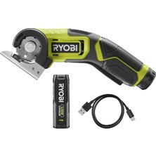 Starseven Ryobi RCT4-120G 4V Akülü Makas (Kesme Kapasitesi 6,4 Mm, Devir Sayısı 270 Devir/dakika, 1