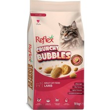 Küçük Hazine Reflex Crunchy Bubbles Kuzu Etli Yetişkin Kedi Maması 10 kg