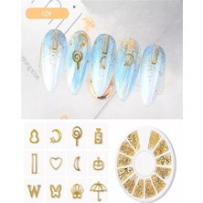 Starseven Metal Nail Tırnak Süsü (F693-02) 2363