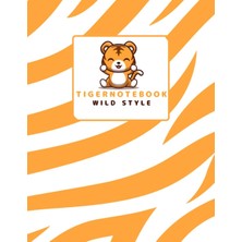 Starseven Independently Published Tiger Wild Style: Quaderno A Righe Formato A4 Per Scuole Elementar