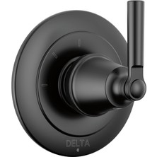 Starseven Faucet Saylor Siyah 3 Ayar Duş Kolu Saptırıcı Trim Kiti, Saptırıcı Valf Trim Kiti, Duş Yönlen
