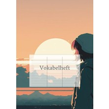 Starseven Independently Published Vokabelheft, Drei Spalten: Din A4, Glossy Cover (Motiv Anime, Ai, Fantasy,