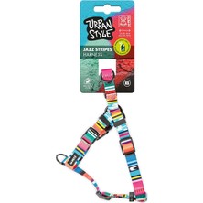 Starseven M-Pets Jazz Stripes Göğüs Tasması Xs