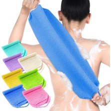 Starseven Lounsweer 7 Parça Peeling Sırt Fırçası, Duş Için, Saplı Naylon Sırt Peeling Sırt Pulları, Esneyebil