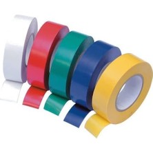Starseven Orret 5 Adet Elektrik Bandı,pvc Bant,10 Metre (Renkli)