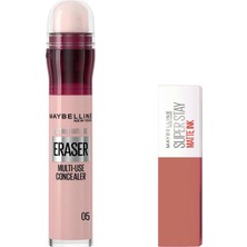 Starseven New York Instant Age Eraser Kapatıcı 05 Brighten & Stay Matte Ink 65 Mini Hediyeli