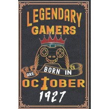 Starseven Independently Published Legendary Gamers Are Born In October 1927: 95 Th Birthday Gifts For Women N