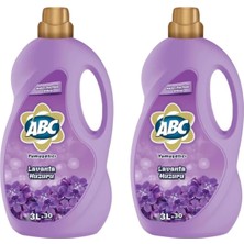 Starseven Abc Lavanta Kokulu Çamaşır Yumuşatıcısı, 3 Litre, 2'li Paket