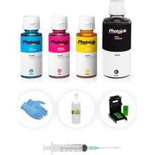 Starseven Starfilm Film 301 Photoink Plus Siyah Renkli Kartuş Dolum Seti