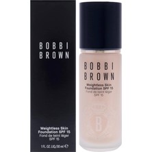 Starseven Bobbı Brown Weightless Skin 24 Saat Kalıcı Likit Fondöten Spf 15 Doğal Mat Bitişli - 30 Ml, Sand