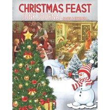 Starseven Christmas Feast Junk Journal Pages & Ephemera: Of Christmas Dinner, Themed Tags, Labels,