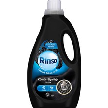 Starseven Rinso Sıvı Çamaşır Deterjanı Komple Bakım Kömür Siyahlığı Siyahlar 2.5 L