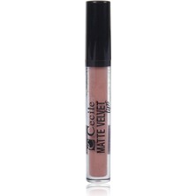 Starseven Cecile Matte Velvet Lipgloss Dudak Parlatıcı (No: 10)