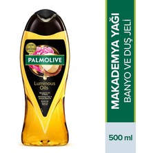 Starseven Palmolive Luminous Oils Makademya Yağı & Şakayık Özleri ile Banyo Duş Jeli (500 Ml)