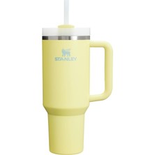 Starseven Quencher Pipetli Termos Bardak, Sarı (Pomelo), 1.18 Litre