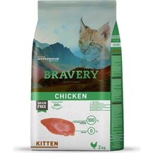 Starseven Bravery Kitten Chicken Tavuklu Tahılsız Yetişkin 2 kg