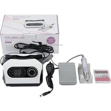 Starseven Fontenay ZS-717 Elektirkli Tırnak Törpüsü Makinesi 35000 Rpm Pembe Pembe