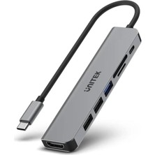 Starseven Unitek 7 Port USB Hub Dönüştürücü H1118A Çoklu Bağlantı Adaptörü