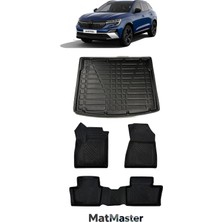 MatMaster Renault Austral 2026 Model 5d Premium Ekstra Havuzlu Paspas ve Bagaj Havuzu Set