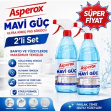 Asperox Mavi Güç Ultra Kireç Pas Çözücü 1 L x 2 Adet