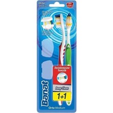 Starseven Banat Deep Clean Derinlemesine Temizlik Fırçası 1+1 Orta