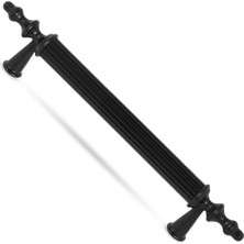 Starseven 20 Adet (Sert Plasti̇k) Polavit 96 mm Siyah Mobilya Mutfak Çekmece Dolap Dolabı Kulpu Kulbu Kulpları