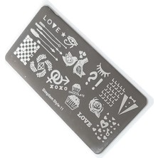 Starseven Nail Stamping Baskı Plakası S11