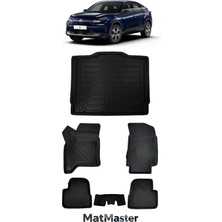 MatMaster Citroen C4 Hybrid 2027 Model 5d Premium Ekstra Havuzlu Paspas ve Bagaj Havuzu Set