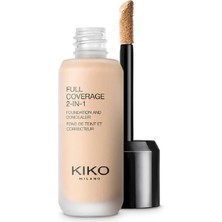Starseven Kiko Milano Fondöten & Kapatıcı-Full Coverage 2-In-1 Foundation & Concealer-10 Warm Rose-Mat Saten