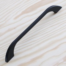 Starseven Meriç Kulp Mobilya Mutfak Dolabı Çekmece Dolap Kulpları Kapak Kulpu Kulbu Siyah Renk 224 mm